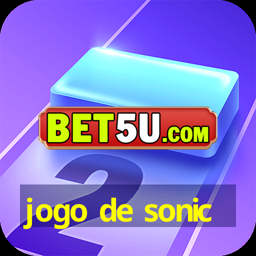 jogo de sonic